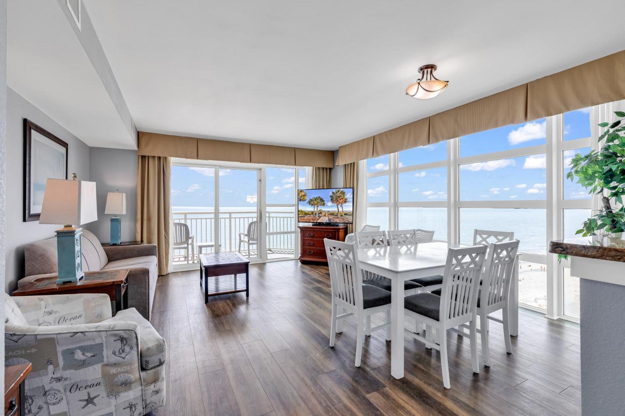 Stunning Condo With Wall-To-Wall Windows Overlooking Ocean Миртл-Бич Экстерьер фото